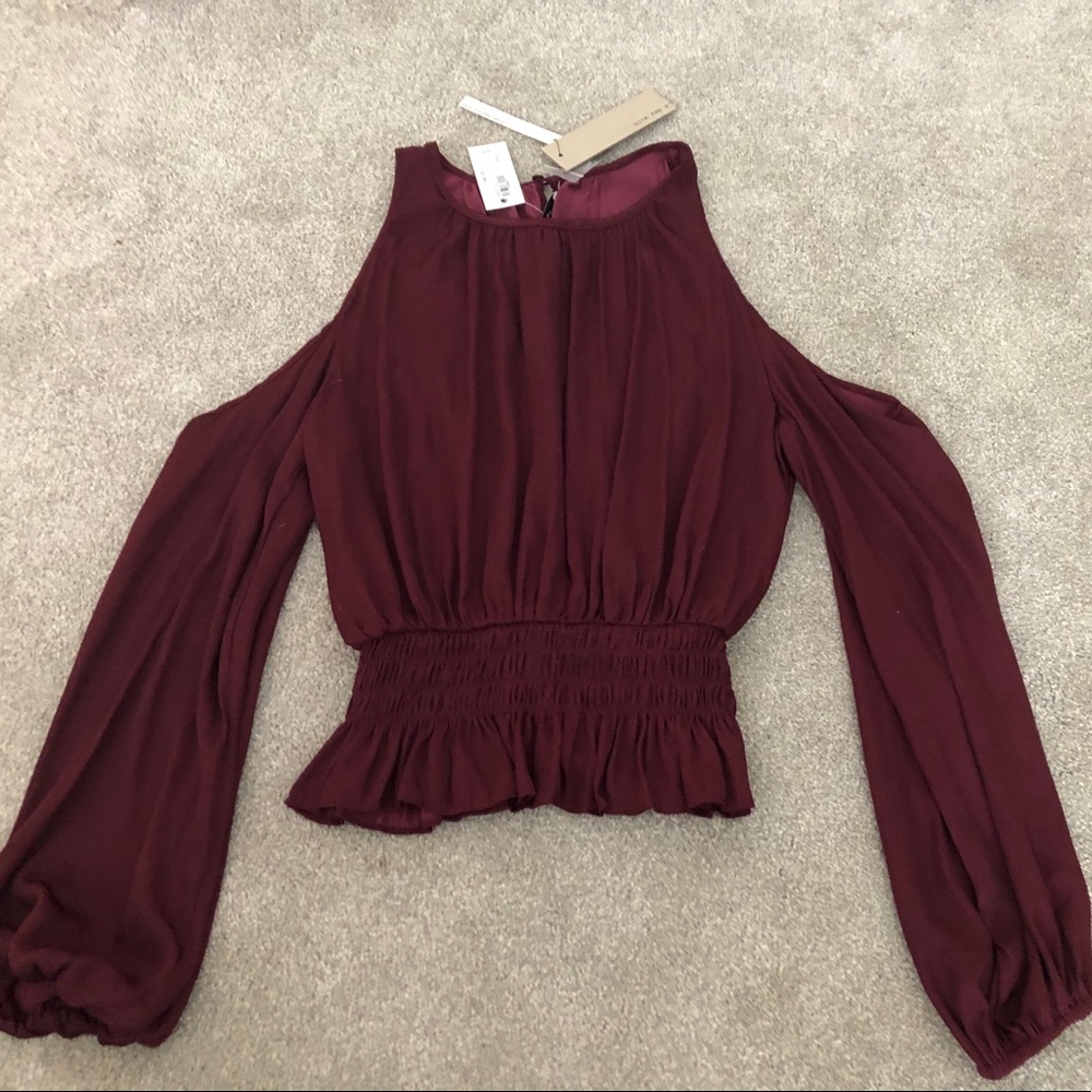 25A Maroon Top
